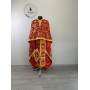 Vestment for priest - Phelon in Greek style with icon - Liturgical orthodox set