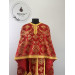 Vestment for priest - Phelon in Greek style with icon - Liturgical orthodox set