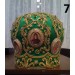 Green orthodox bishop's mitra