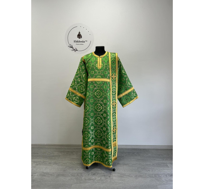 Deacon's alb - Orthodox Liturgical  deacon's clothes in brocade