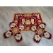 Embroidered orthodox chalice covers set of aer and 2 vup veils