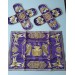 Embroidered orthodox chalice covers set of aer and 2 vup veils