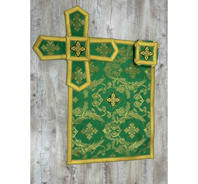 Greek style priest vestment in Kana brocade - Liturgical vestment for priest