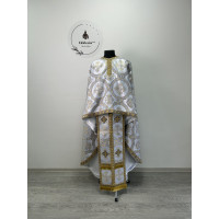 Premium Greek-Style Brocade Vestments for Orthodox Priests