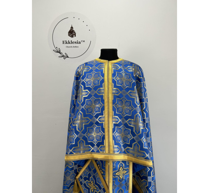 Priest vestment and phelon in Greek style Liturgical church vestment for priest