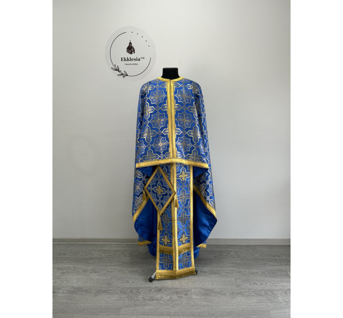 Priest vestment and phelon in Greek style Liturgical church vestment for priest