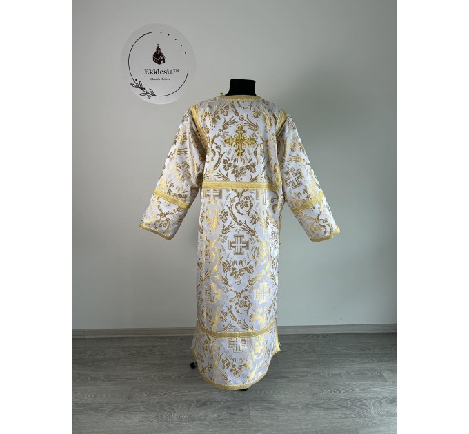 Orthodox sticharion - Church stikhar - Altar Server Reader Robe in brocade