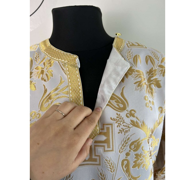 Orthodox sticharion - Church stikhar - Altar Server Reader Robe in brocade