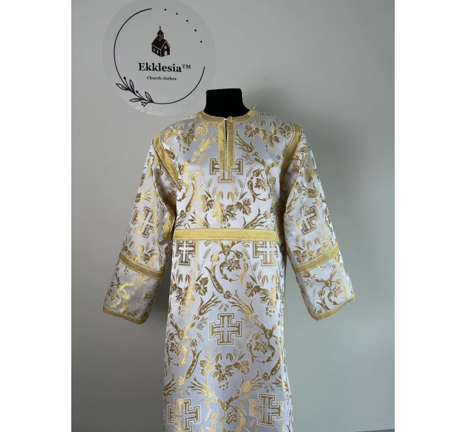 Orthodox sticharion - Church stikhar - Altar Server Reader Robe in brocade