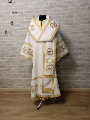 Embroidered Bishop's Vestments - Vestments for Bishop - Archbishop vestments