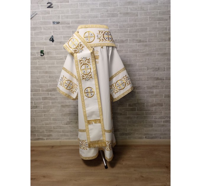 Embroidered Bishop's Vestments - Vestments for Bishop - Archbishop vestments