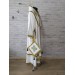 White Bishop's Vestments with green trims - Vestments for Bishop - Archbishop vestments