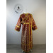 Brocade vestment for deacon - Stichar and orar in red-gold silk brocade