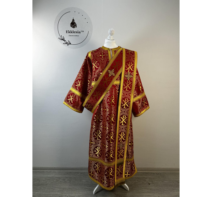 Deacon's sticharion - Orthodox Vestment - Deacon's set of vestments - Stikharion