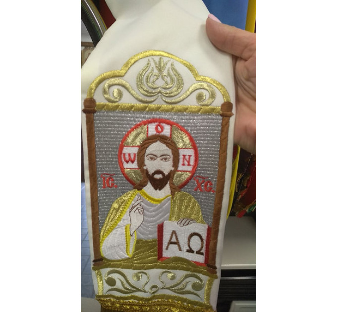 Embroidered Gospel bookmarks - Embroidered bookmarks for the Gospel - Bookmark