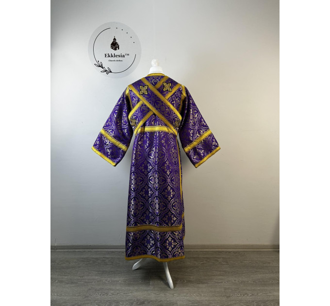 Green subdeacon's vestment - Orthodox Vestment for subdeacon - sticharion