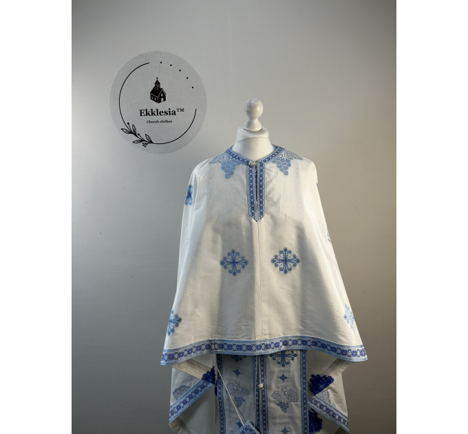 Greek vestment set for priest - Liturgical priest vestmet set