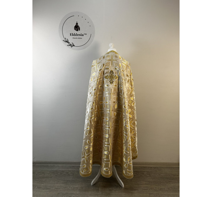 NIKA priest vestment in Greek style - Orthodox vestment set - Liturgical phelon