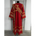Set for protodeacon or deacon - Embroidered alb - Orthodox sticharion, orar