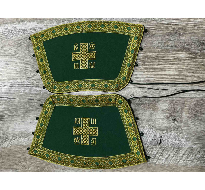 Set for protodeacon or deacon - Embroidered alb - Orthodox sticharion, orar