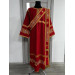 Set for protodeacon or deacon - Embroidered alb - Orthodox sticharion, orar