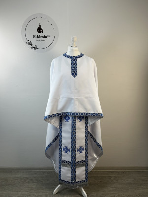 Vyshyvanka vestment set - Liturgical vestment set for priest with the embroidery