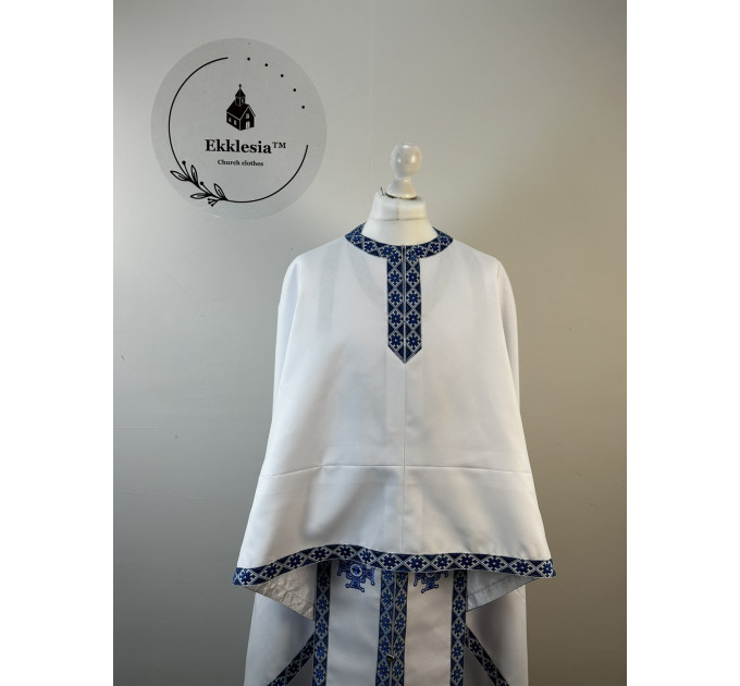 Vyshyvanka vestment set - Liturgical vestment set for priest with the embroidery