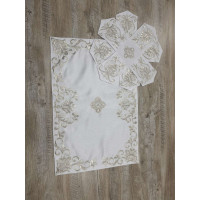 Chalice Covers with machine embroidery - Aer and chalices for communion set