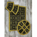 Combined Bishop's silk Vestments - Vestment set for Bishop - Archbishop's set