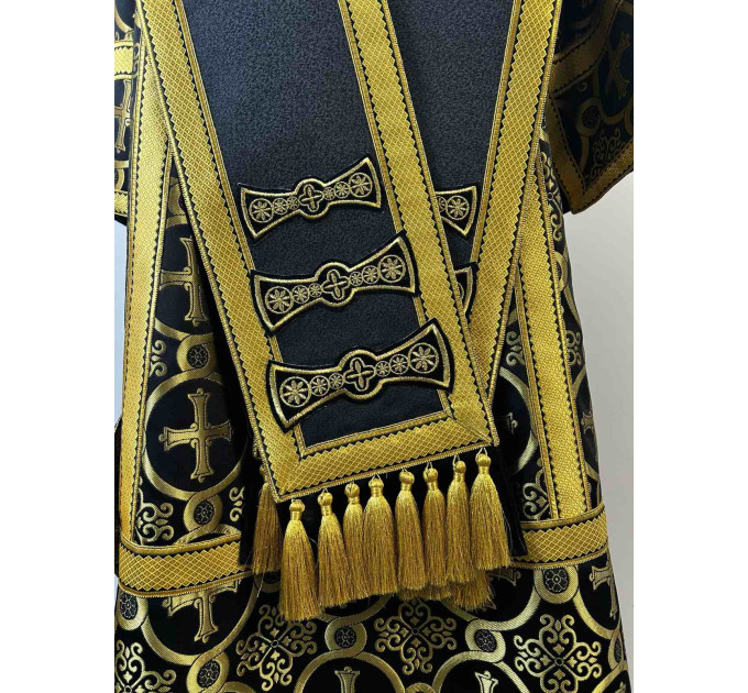 Combined Bishop's silk Vestments - Vestment set for Bishop - Archbishop's set