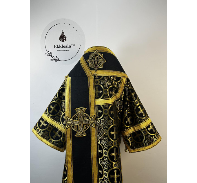 Combined Bishop's silk Vestments - Vestment set for Bishop - Archbishop's set