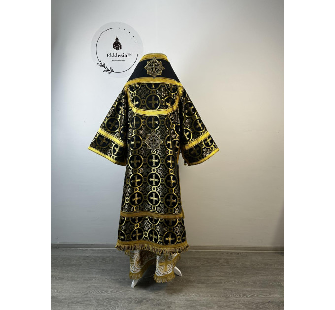 Combined Bishop's silk Vestments - Vestment set for Bishop - Archbishop's set