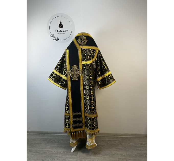 Combined Bishop's silk Vestments - Vestment set for Bishop - Archbishop's set