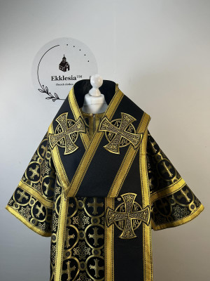 Combined Bishop's silk Vestments - Vestment set for Bishop - Archbishop's set