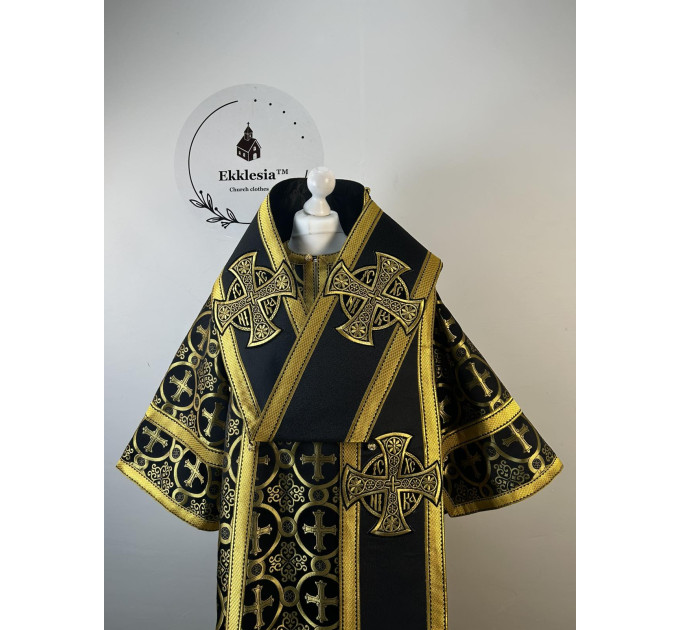 Combined Bishop's silk Vestments - Vestment set for Bishop - Archbishop's set