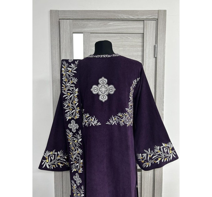 Embroidered Protodeacon's sticharion - Deacon's alb - Orthodox Vestment - Deacon