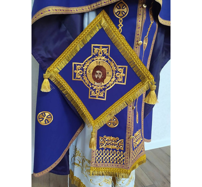 Embroidered Palitsa - Embroidered Epigonation - Orthodox gift idea for priest