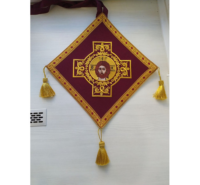 Embroidered Palitsa - Embroidered Epigonation - Orthodox gift idea for priest