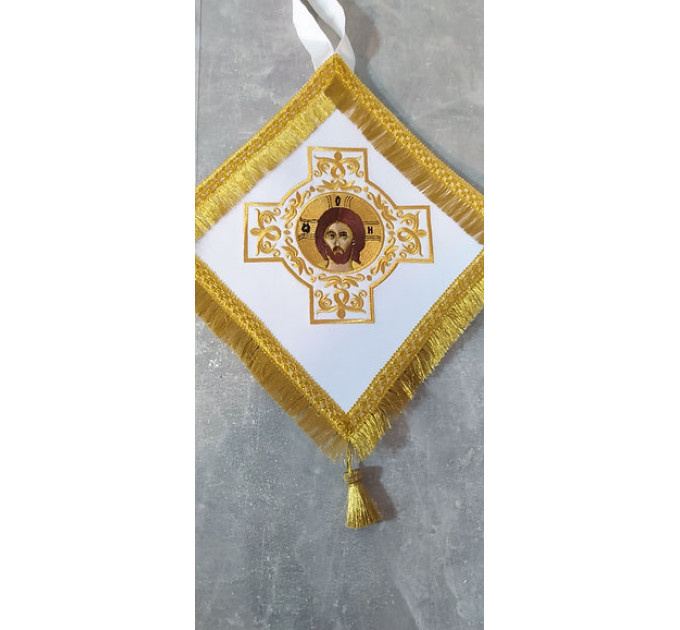 Embroidered Palitsa - Embroidered Epigonation - Orthodox gift idea for priest