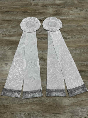 Ribbons for the dikiri and trikiri - Dikiri-trikiri ribbons in brocade