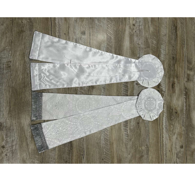 Ribbons for the dikiri and trikiri - Dikiri-trikiri ribbons in brocade