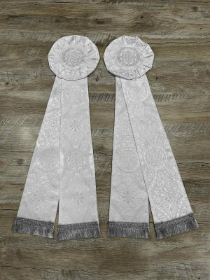 Ribbons for the dikiri and trikiri - Dikiri-trikiri ribbons in brocade Ribbons for the dikiri and trikiri - Dikiri-trikiri ribbons in brocade