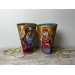 Annunciation Feast embroidered cuffs - Priest's cuffs - epimanikia