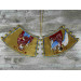 Annunciation Feast embroidered cuffs - Priest's cuffs - epimanikia