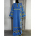 Embroidered deacon's Vestment with single orar - Stichar with orar and cuffs set