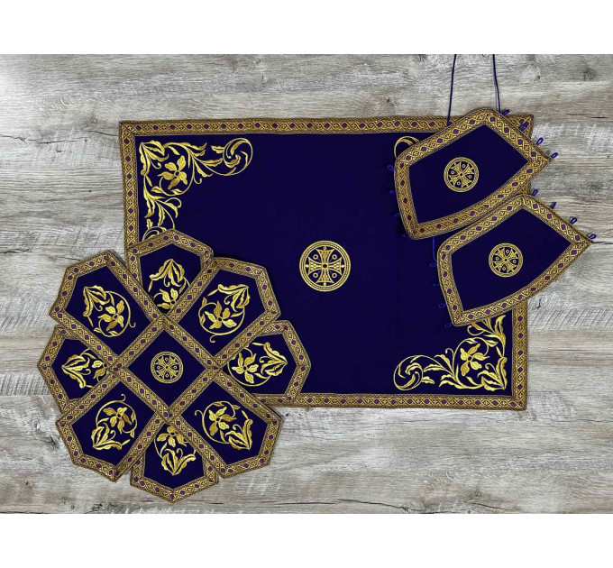 Greek vestment - Priest robe - Orthodox clothes - Priest costume with embroidery