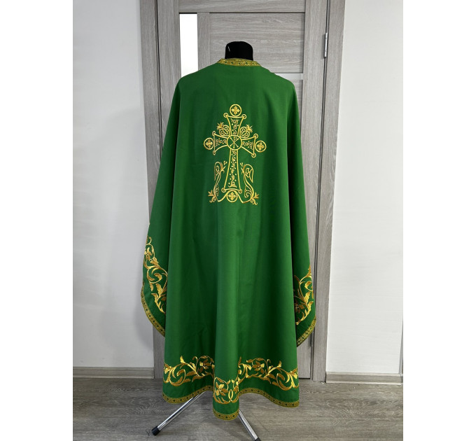 Greek vestment - Priest robe - Orthodox clothes - Priest costume with embroidery
