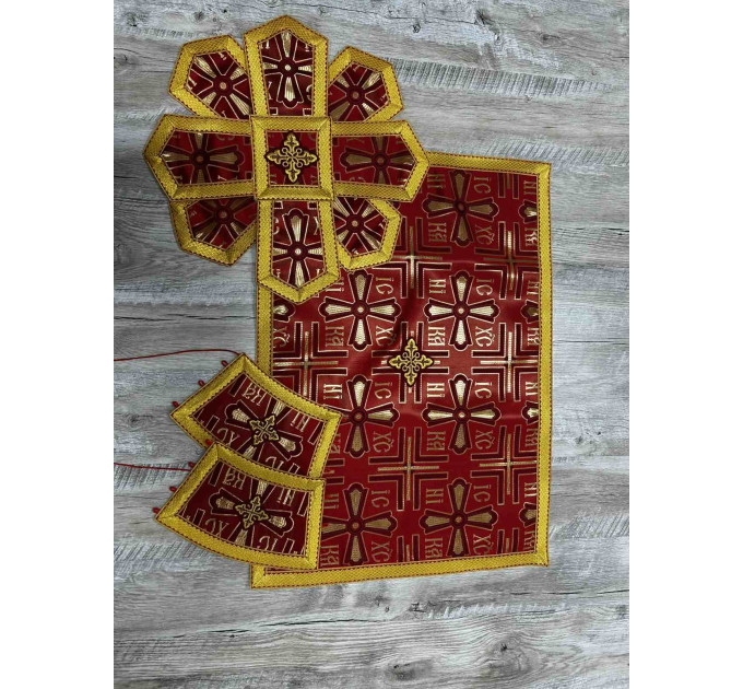 NIKA priest vestment in Greek style - Orthodox vestment set - Liturgical phelon