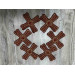 Orthodox Set of 36 embroidered crosses for Orthodox Greek style vestments