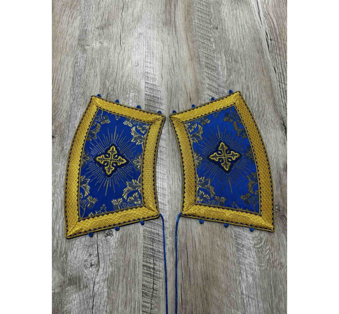 Orthodox deacon's vestment - Stichar with orar in Turkish silk